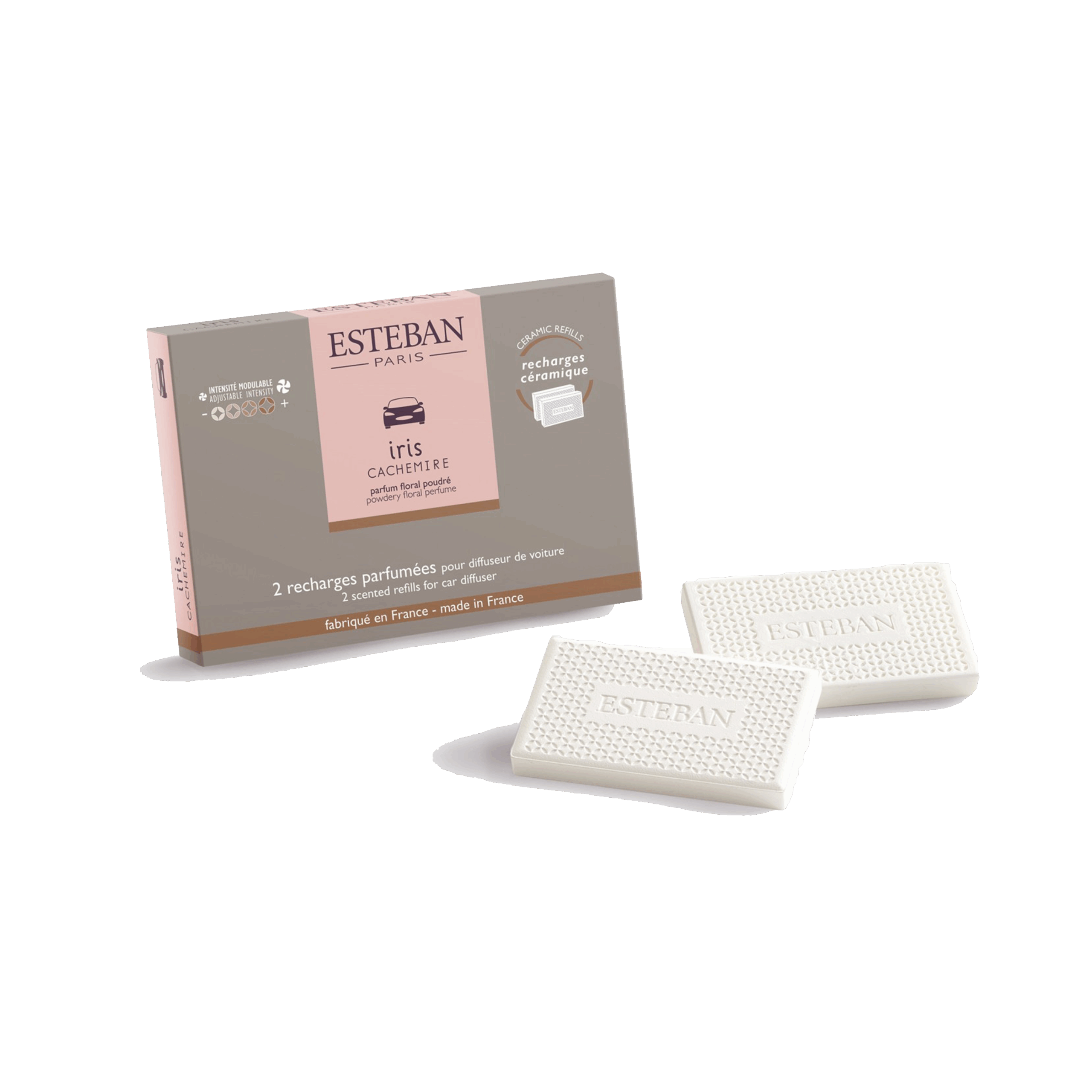 Recharge pour diffuseur de voiture Iris Cachemire