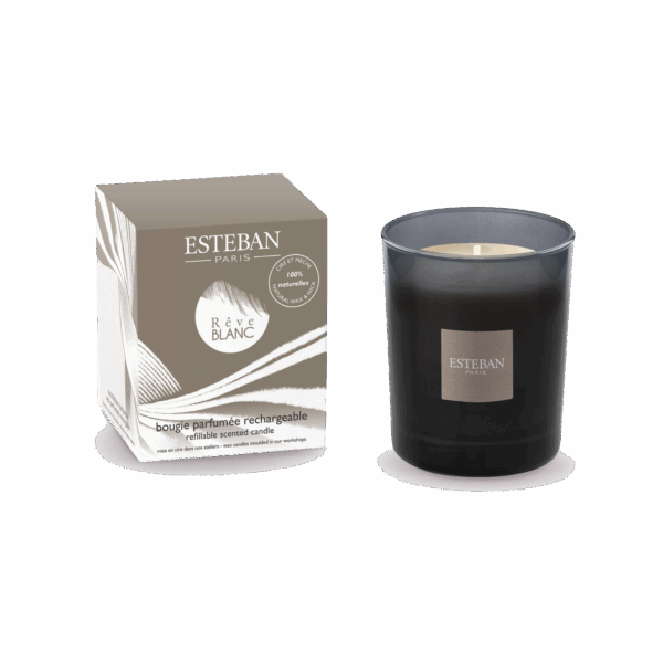 Bougie Initiale Rêve Blanc