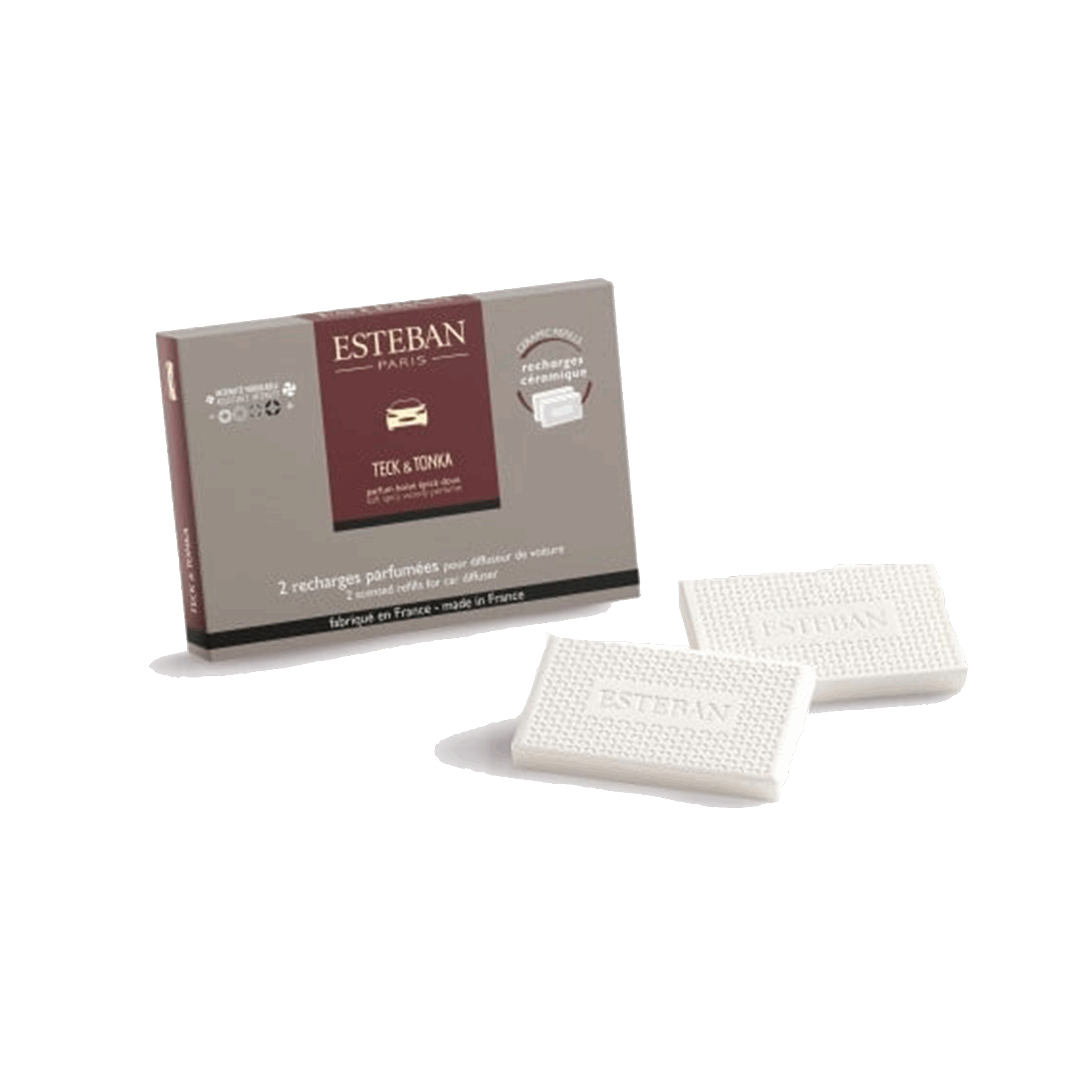 Recharge pour diffuseur de voiture Teck & Tonka